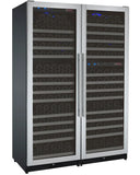 Allavino - 47" Wide FlexCount II Tru-Vino 349 Bottle Three Zone Side-by-Side Wine Refrigerator - BF 3Z-VSWR7772-B20