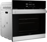 Sharp - 24 in. Stainless Steel European Convection Built-In Single Wall Oven - SWA2450GS