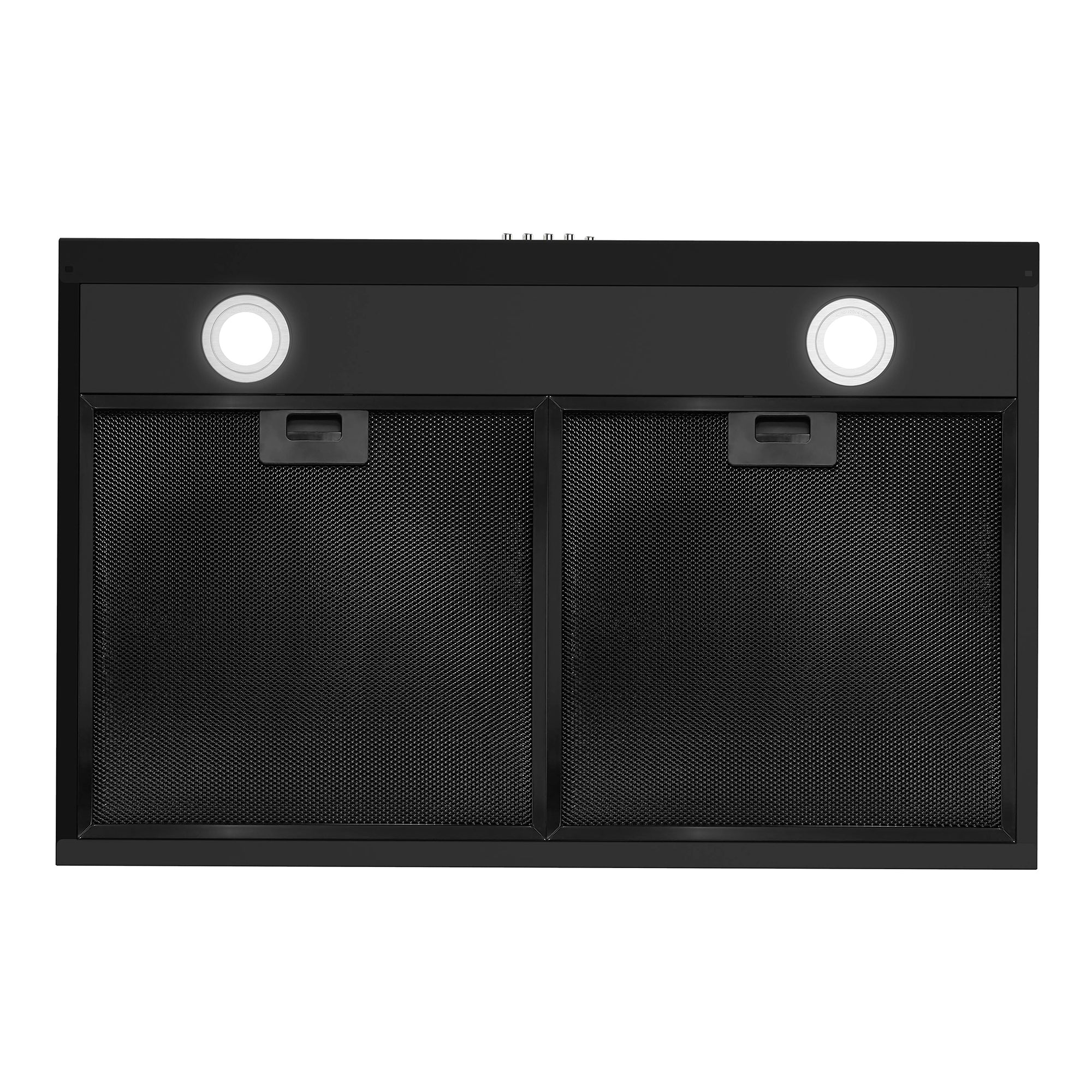 Cosmo - 30″ Matte Black Under Cabinet Range Hood with Aluminum Mesh Filters - COS-5U30-BK