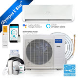 MRCOOL - 18K BTU Olympus ENERGY STAR 23.5 SEER Single Zone Ductless Mini Split AC with Heat Pump, 25-ft Line Set, 230V