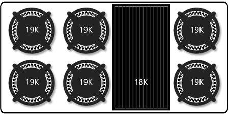 Capital Cooking - 48" Capital Precision Range - Self Clean - 19K BTU - 6 Sealed Burners w/ 12" Griddle - GSCR486G