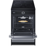 Summit - 24" wide induction range in stainless steel - TEM665BW