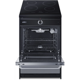 Summit - 24" wide induction range in stainless steel - TEM665BW
