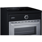 Summit - 24" wide induction range in stainless steel - TEM665BW