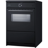 Summit - 24" wide induction range in black - TEM665CW