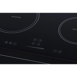 Summit - 24" wide induction range in black - TEM665CW