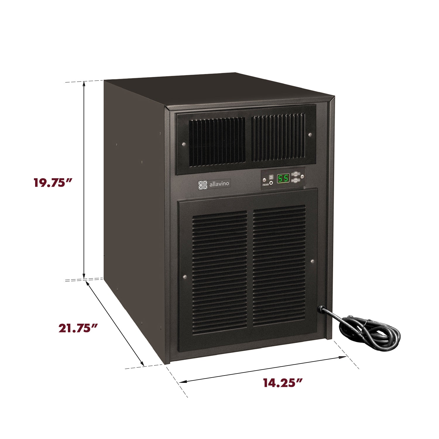 Allavino - Wine Cellar Cooling Unit (650 Cu.Ft. Capacity) - Bronze - AO ACU 3000