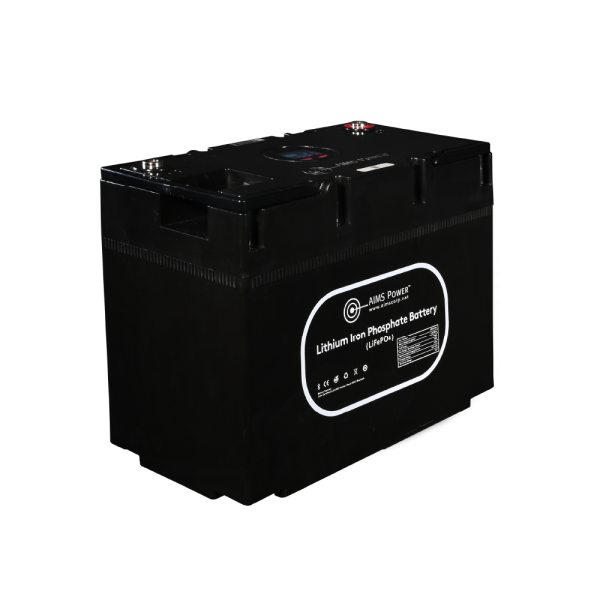 Aims Power - Lithium Battery 135Ah with Wake Up, Heater & BT Monitoring 12V LiFePO4
