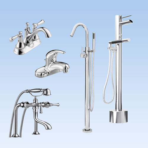 Shop Freestanding, Floor Mounted, Wall Mounted and Hand Shower tub fillers. Upgrade your bathroom with luxury and elegant bathtub extention fillers including brushed nickel, chrome, and antique brass. From classic to modern...