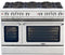 Capital Cooking - 48" Capital Culinarian Range - Self Clean - 25K BTU - 8 Open Burners, 1 8K BTU Small Pan Burner - CGSR488