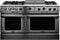 Capital Cooking - 60" Capital Culinarian Range - Self Clean - 25K BTU - 6 Open Burners + 24" Griddle - CGSR604GG2