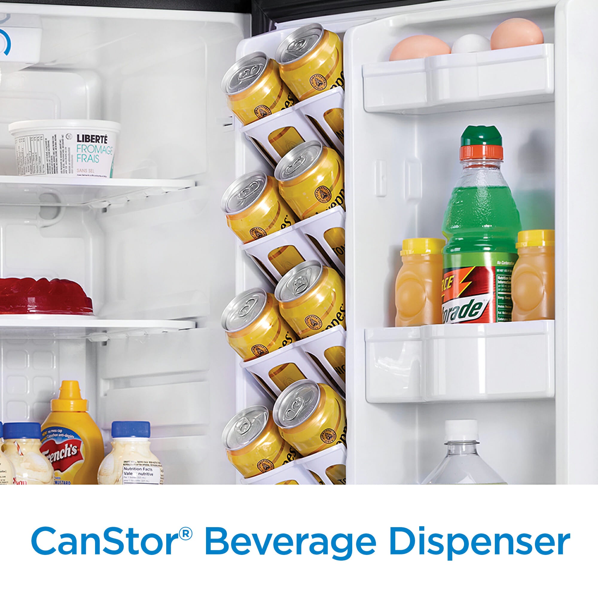 Danby - 4.4 CF All Refrigerator, Auto Defrost, Glass Cantilever Shelves, ESTAR Refrigerators - DAR044A4BSLDD