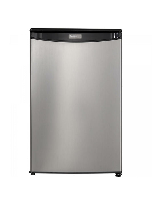 Danby - 4.4 CF All Refrigerator, Auto Defrost, Glass Cantilever Shelves, ESTAR Refrigerators - DAR044A4BSLDD