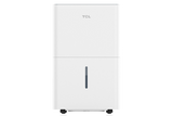 TCL - 25 pt. 2000 sq. ft. Smart Dehumidifier, Ultra-compact in White