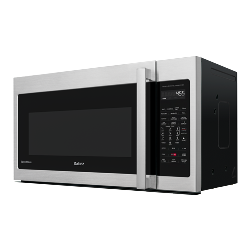 Galanz - 1.7 Cu Ft Air Fry Over-The-Range Microwave with Combi Speed Cooking in Stainless Steels | GLOMJB17S2ASWZ-10