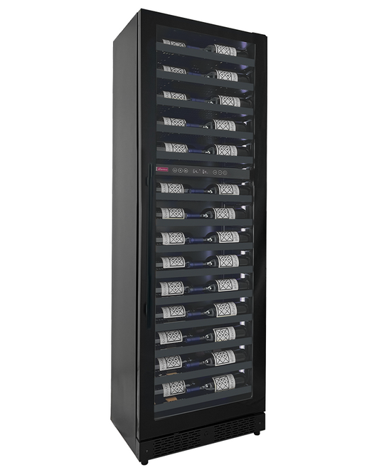 Allavino - Reserva Series 67 Bottle 71" Tall Dual Zone Black Shallow Wine Refrigerator Console