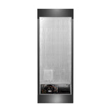 FORNO - 32" Maderno Left Swing Convertible Refrigerator/Freezer Built-In with Decorative Grill Trim, 13.6 cu.ft. Stainless Steel