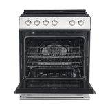 FORNO - Leonardo Espresso 30-Inch Electric Range with 5.0 cu. Ft. Electric Oven - Stainless Steel