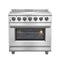 Forno - Massimo 36" Freestanding Chef Door Electric Range - FFSEL6020-36