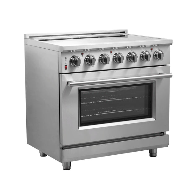 Forno - Massimo 36" Freestanding Chef Door Electric Range - FFSEL6020-36