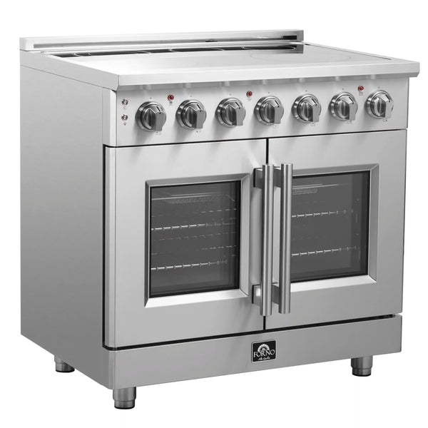 Forno - Massimo 36" Freestanding French Door Electric Range - FFSEL6955-36