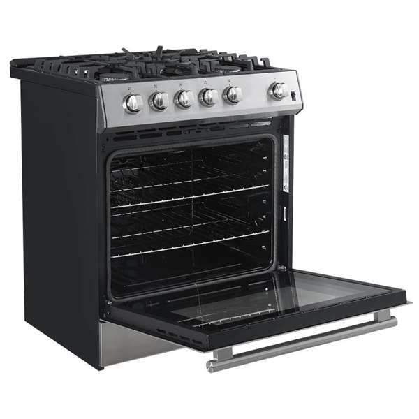 FORNO - Forno Leonardo 30" Stainless Steel Gas Range | FFSGS1116-30S