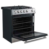 FORNO - Forno Leonardo 30" Stainless Steel Gas Range | FFSGS1116-30S