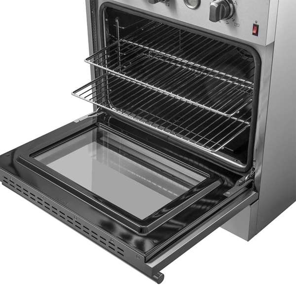 FORNO - Marco 30-inch Gas Range Stainless Steel, 4 Burners 37,000 BTU, 4.32 cu.ft. Convection Oven | FFSGS6277-30