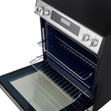 FORNO - 30" Donatello Slide-In Induction Range Stainless-Steel 4 Element