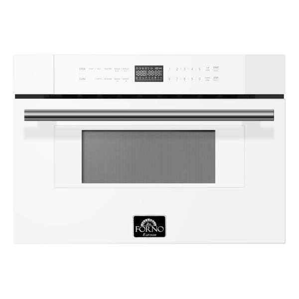 FORNO - Capoliveri Espresso White 30 Inch 1000 Watts Microwave Drawer 1.2 cu.ft | FMWDR3000-30WHT