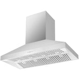 FORNO - Coppito 60-Inch Island Range Hood in Stainless Steel with 1200 CFM Motor