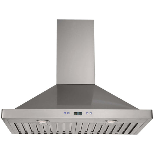 FORNO - 30-Inch Siena Wall Mount Range Hood in Stainless Steel with 450 CFM Motor
