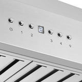 FORNO - Orvieto 48-Inch Wall Mount Range Hood in Stainless Steel