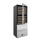 FORNO - Forno Celano 30" Dual Zone Wine Cellar & Beverage Cooler, 21.3 cu.ft. | FWCDR6697-30S