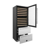 FORNO - Forno Celano 30" Dual Zone Wine Cellar & Beverage Cooler, 21.3 cu.ft. | FWCDR6697-30S