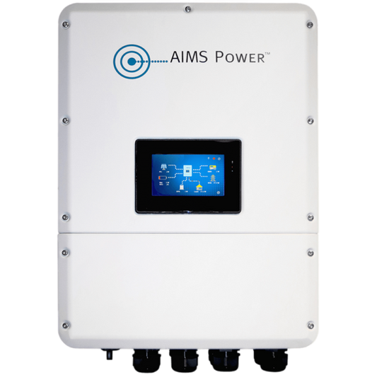 Aims Power - KIT Hybrid Pure Sine Inverter Charger & Solar Panels 4.6 kW Inverter Output, 4620 Watts Solar Panels
