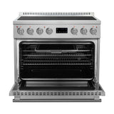 Forno - 36" Forno Torino 36 Inch Induction Range with True Convection and Air Fry