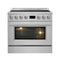 Forno - 36" Forno Torino 36 Inch Induction Range with True Convection and Air Fry