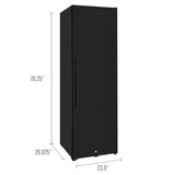 Allavino - 76.5" Tall Single Zone Wine Vault with Solid Black
