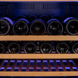 Allavino - 76.5" Tall Side-by-Side Wine Vault with Solid Black Doors - BF 2X-KWR-8185-SD