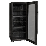 Allavino - Contemporary 102 Bottle Single Zone Freestanding Wine Refrigerator with Black Glass Door - AO KWR102S-1BGR