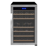 Allavino - Cascina Series 43 Bottle Dual Zone Freestanding Wine Refrigerator Cooler with Stainless Steel Door - AO KWR43D-2SR