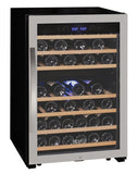 Allavino - Cascina Series 47 Bottle Dual Zone Freestanding Wine Cooler Refrigerator with Stainless Steel Door - AO KWR47D-2SR