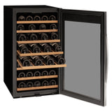 Allavino - Cascina Series 50 Bottle Single Zone Freestanding Wine Cooler Refrigerator with Stainless Steel Door - AO KWR50S-1SR