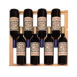 Allavino - Cascina Series 55 Bottle Single Zone Freestanding Wine Refrigerator Cooler with Stainless Steel Door - AO KWR55S-1SR