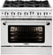 Capital Cooking - 36” Culinarian Series Freestanding All Gas Range with Natural Gas, 6 Open Burners