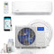 MRCOOL - 5th Gen Advantage 9K BTU Ductless Mini Split Air Conditioner and Heat Pump 115V (HVAC Technician Required) - A-09-HP-115D-O