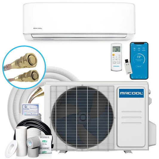 MRCOOL - 18K BTUs Easy Pro Ductless Mini-Split Heat Pump System, 18.5 SEER, 115V