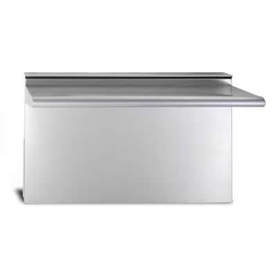 Capital Cooking - 19" Capital Stainless Steel Wall Mount High Shelf For 36" Range - P36SHS