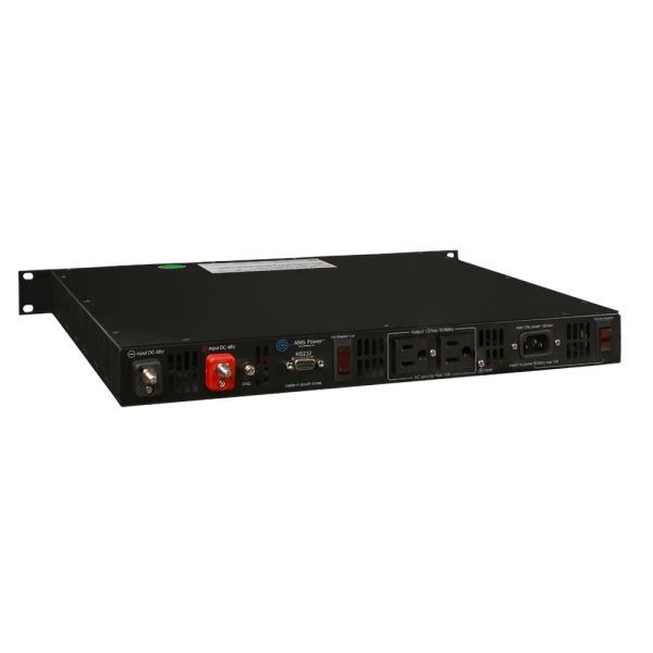 Aims Power - 1000 Watt NEGATIVE 48 Volt Rack Mount Inverter To 120 Volt AC – 1U (-48V)